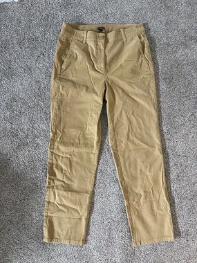 J. Crew Women’s Khaki Straight Chino Pants
